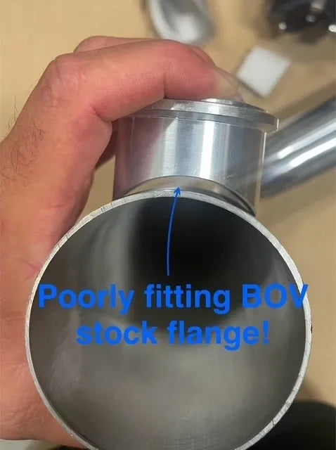 50mm BOV Aluminum Flange Str