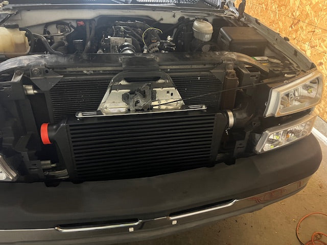 Economic Intercooler bracket set.