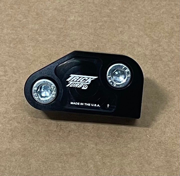 LOW Profile Turbo Oil Feed Block for T4 and s400 turbos