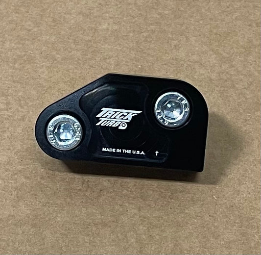 LOW Profile Turbo Oil Feed Block for T4 and s400 turbos