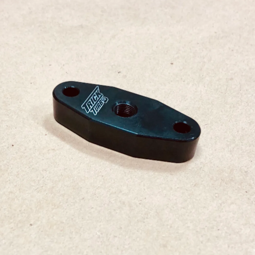 Oil adapter single port