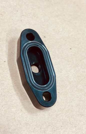 Oil adapter single port