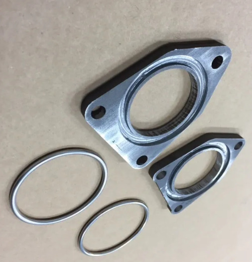 Cross over flange kit