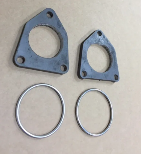 Cross over flange kit