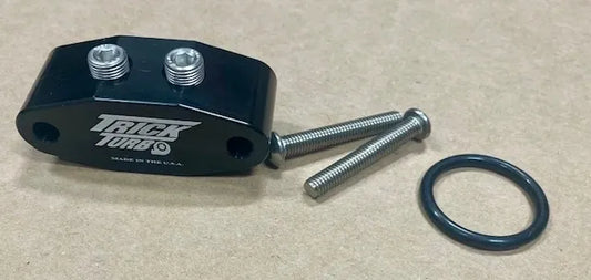 Oil adapter Dual port